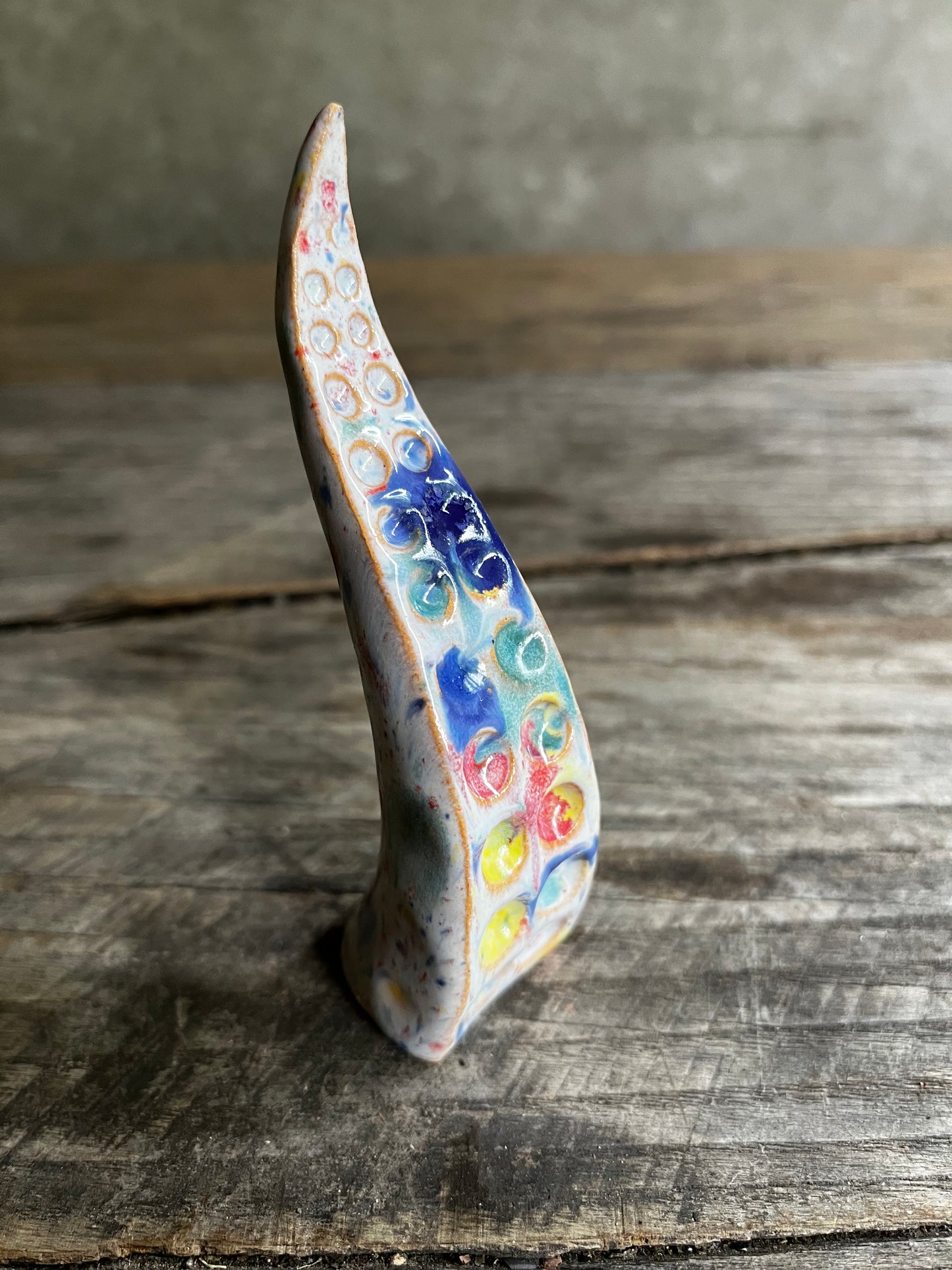 Ceramic tentacle ring holder