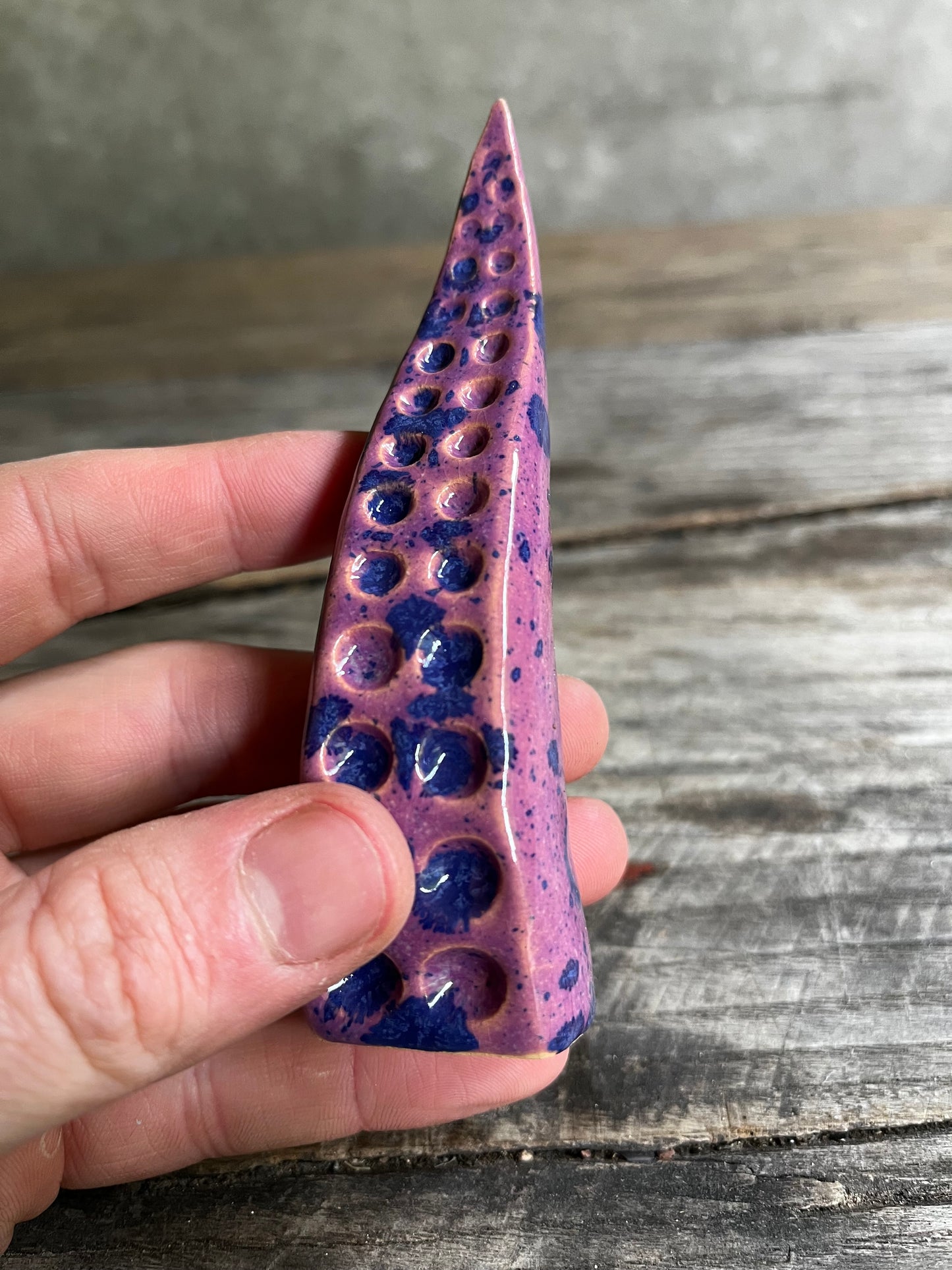 Ceramic tentacle ring holder