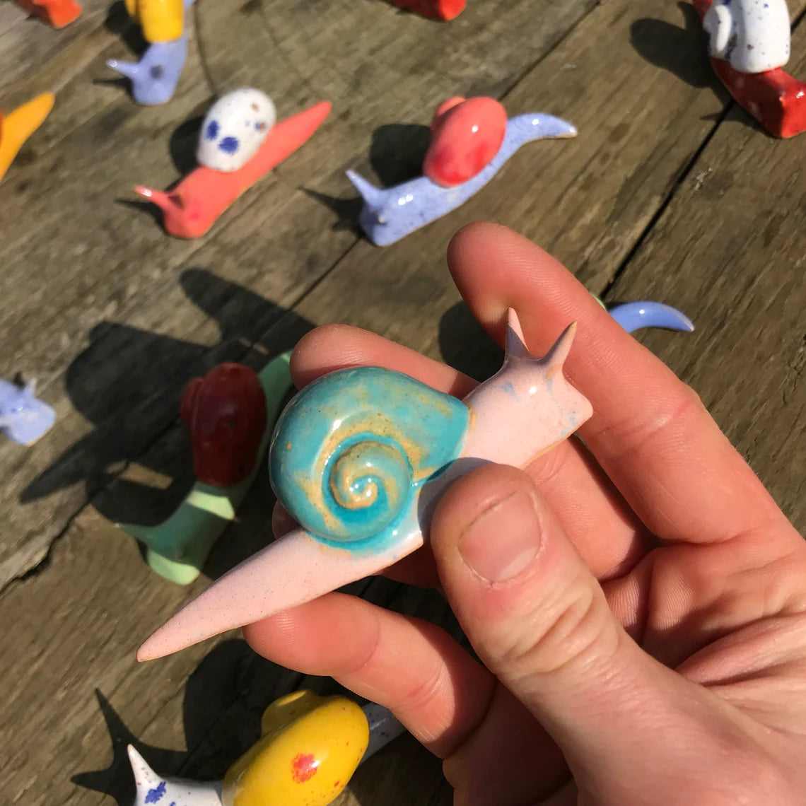 Ceramic Snail